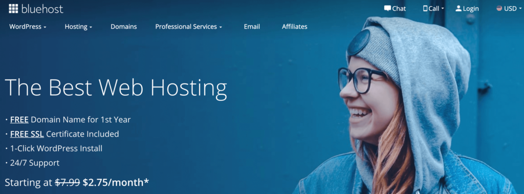 best web hosting services BlueHost