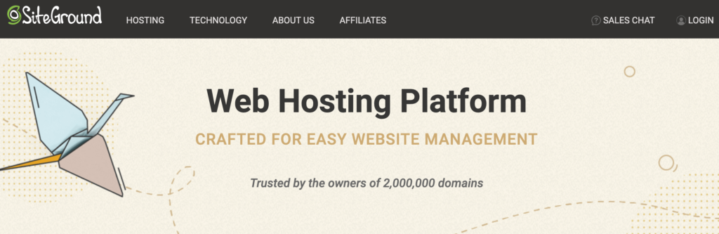 best web hosting services SiteGround