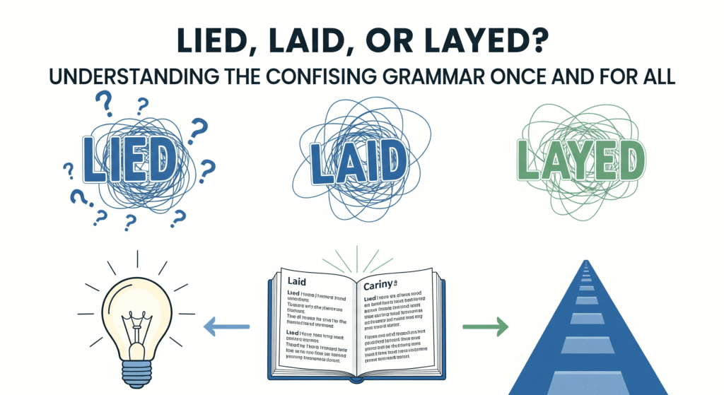 Lied, Laid, or Layed